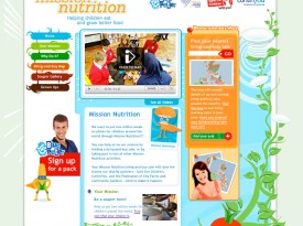 BBC – Blue Peter Appeal 'Mission Nutrition' Website