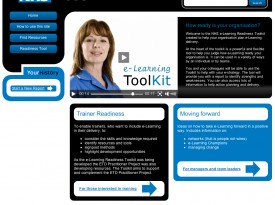 NHS e-Learning ToolKit Website