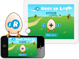 'Eggs On Legs' iPhone and iPad Apps