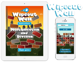 Primary Games Wipeout Wall Apps