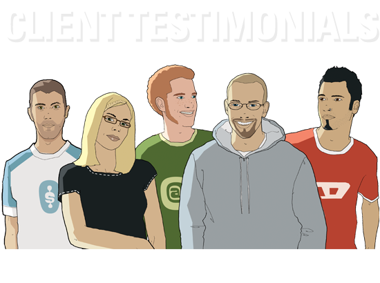 client testimonials